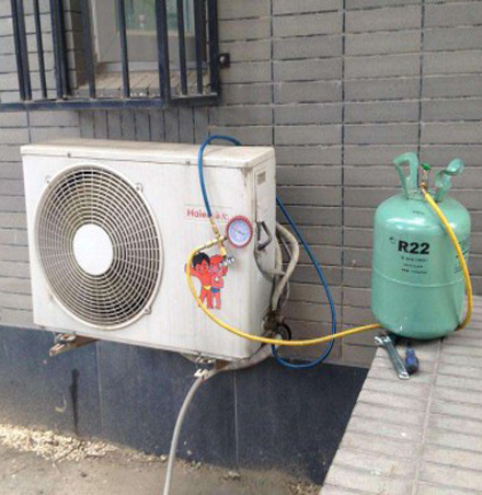 东兴空调加氟